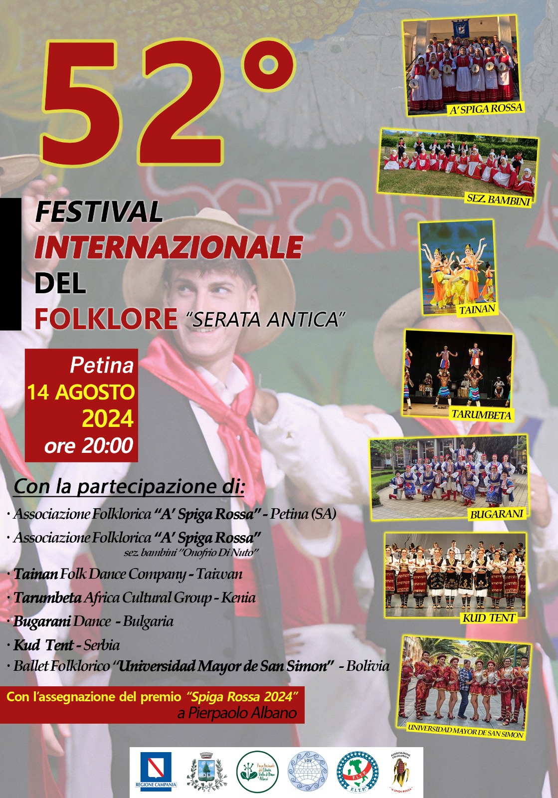 Petina: Festival internazionale del folklore, conferenza stampa