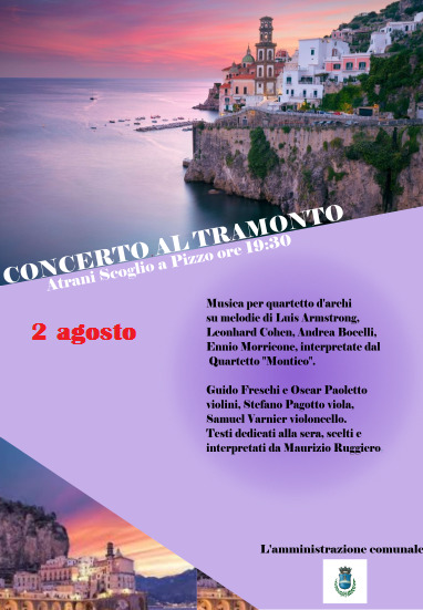 Atrani: Tramonto in Musica con Quartetto Montico