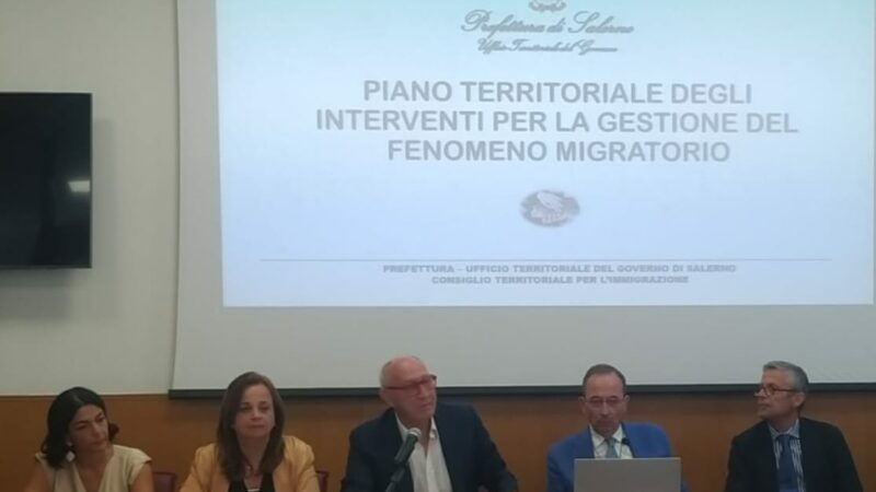 Salerno: in Prefettura Tavolo su Piano territoriale per interventi immigrazione