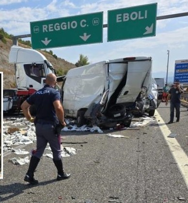 Eboli: incidente mortale per Mario Valiante e Wilma Fezza