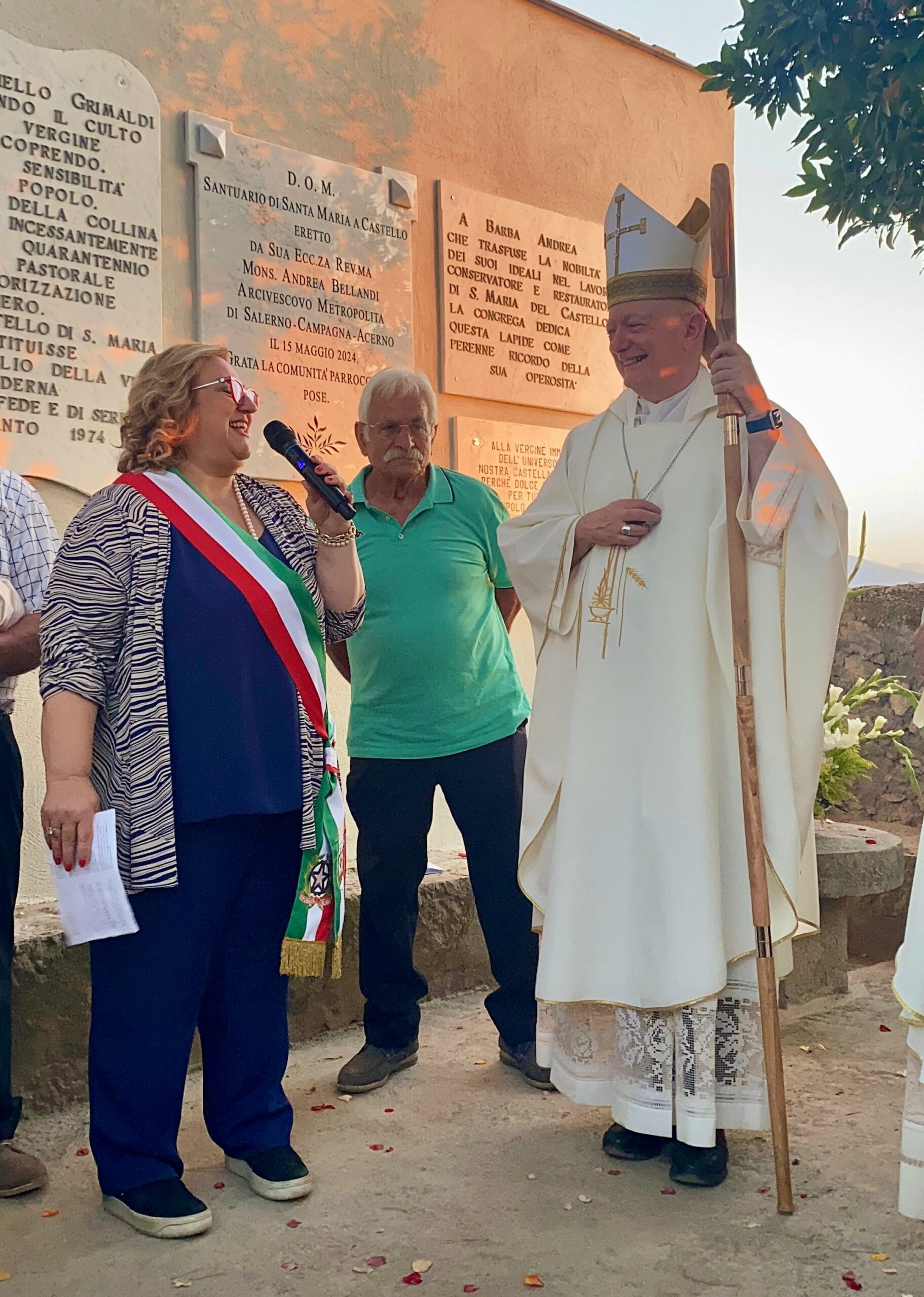 Castel San Giorgio: popolo in festa per Eremo di Santa Maria a Castello, elevato a Santuario 