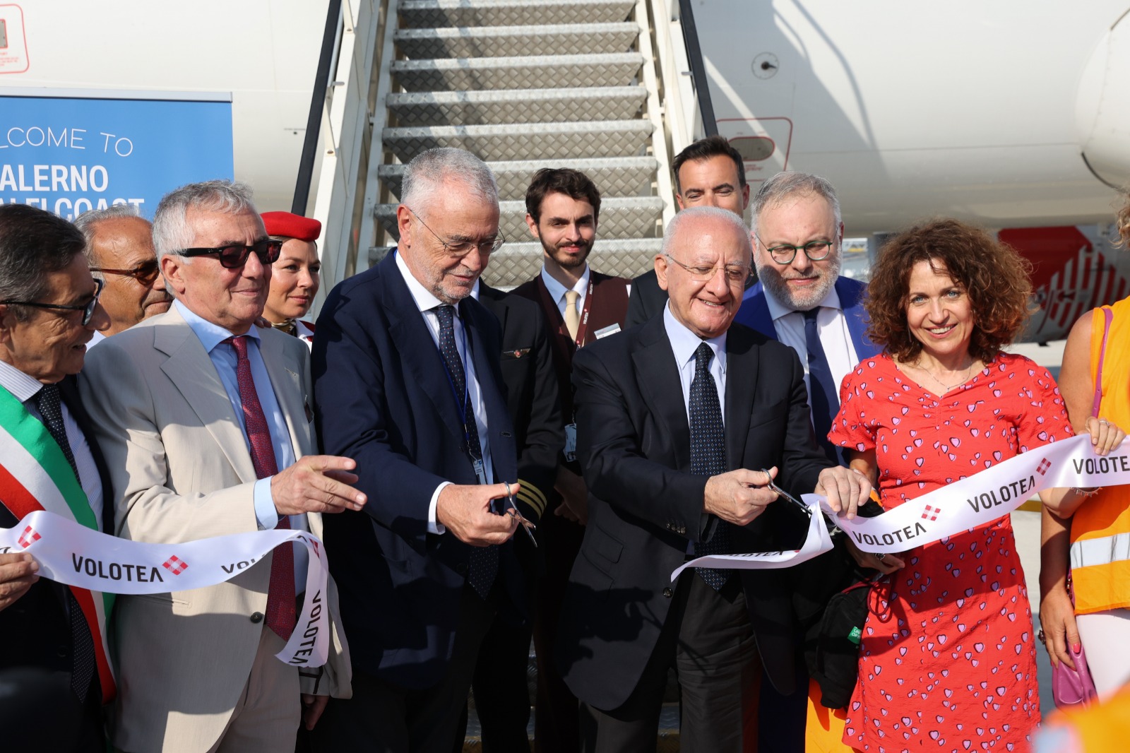 Salerno: aeroporto, inaugurati primi voli di linea