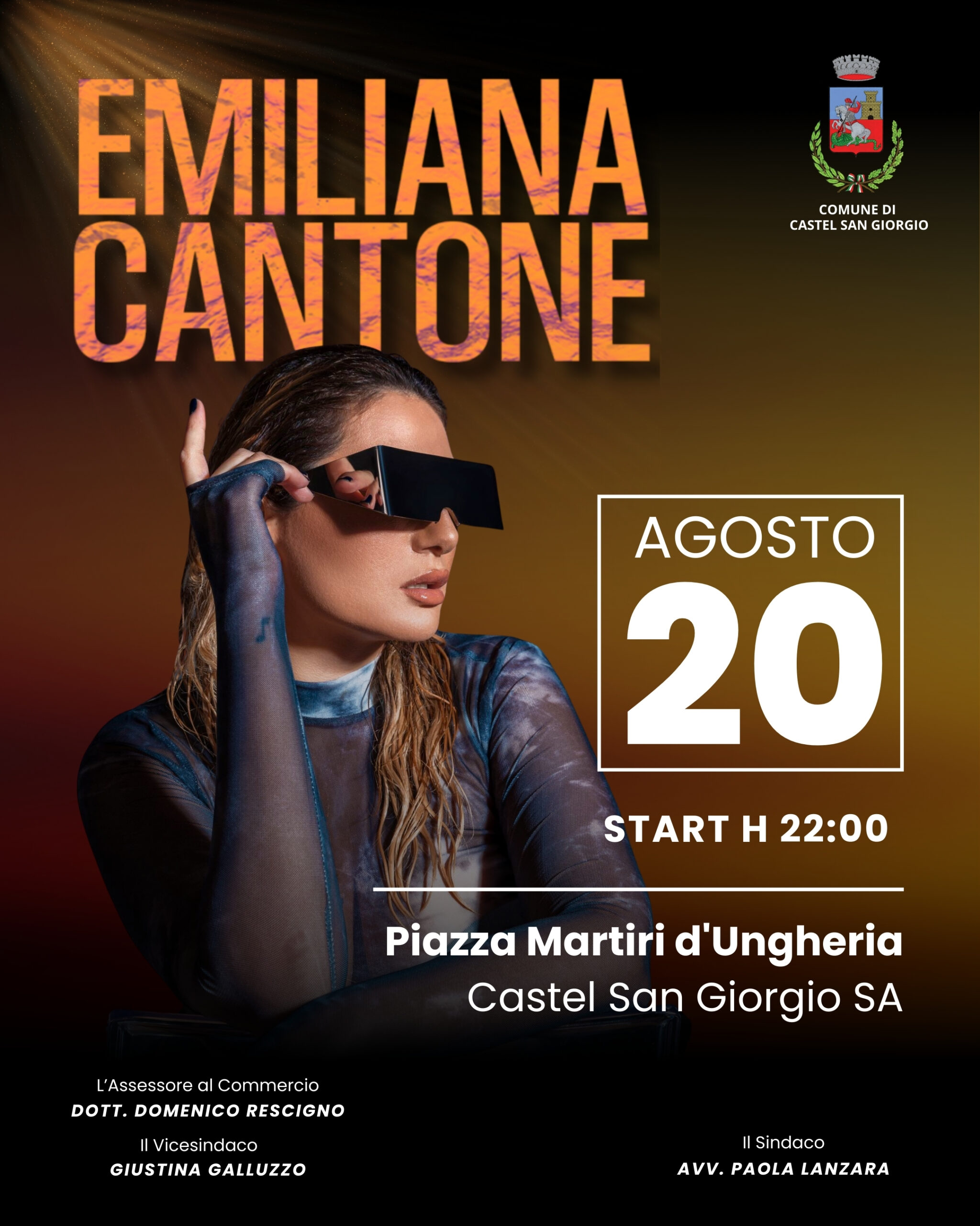 Castel San Giorgio: Emiliana Cantone in concerto