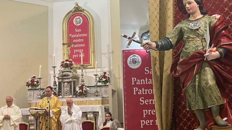 Ravello: Patto di amicizia con Serrata, nel nome di San Pantaleone