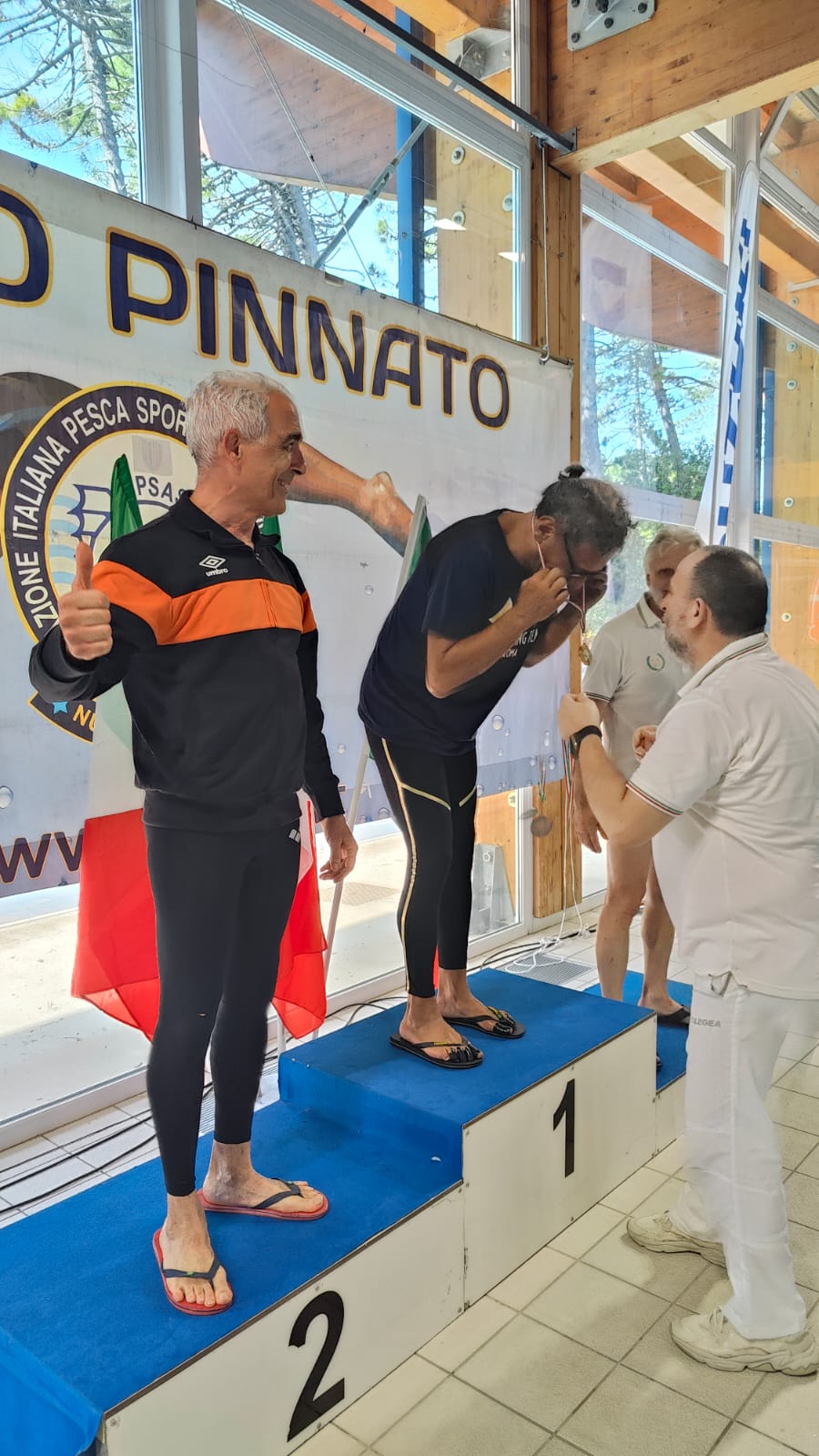 Salerno: Giancarlo Trapanese 2° classificato di nuoto pinnato