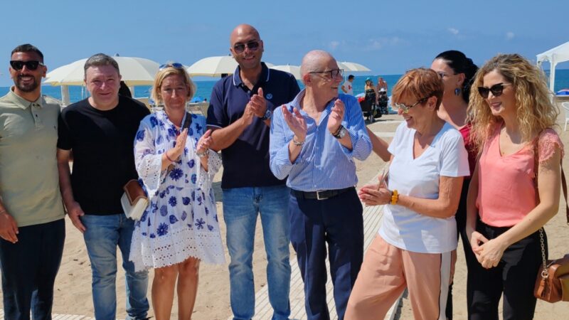 Battipaglia: inaugurata “Spiaggia Inclusiva” del PdZ Ambito S04_1