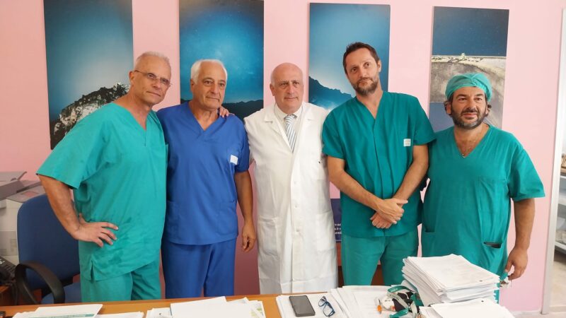 Oliveto Citra: Ospedale, intervento altamente innovativo di neuromodulazione sacrale in coloproctologia