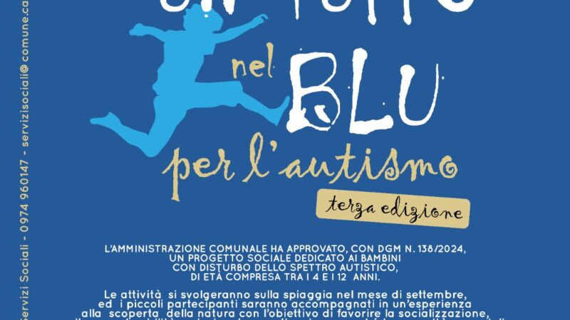 Castellabate: 3^ ediz. “Un tuffo nel blu per l’autismo”