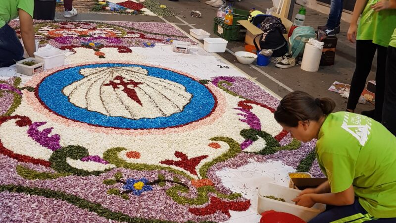 San Valentino Torio: a Parigi Infiorata di Casatori, patrimonio immateriale Unesco