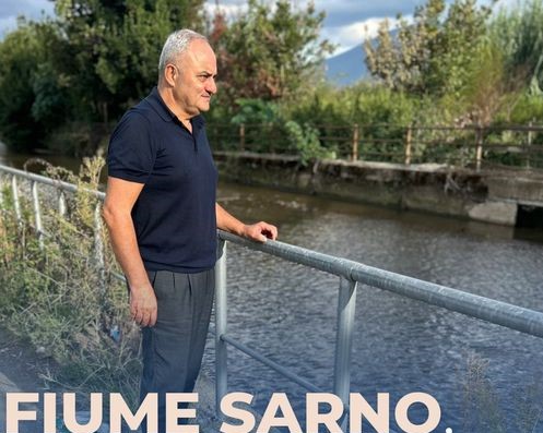 Regione Campania: consigliere Carpentieri “Fiume Sarno, ripresa lavori, mio costante monitoraggio”