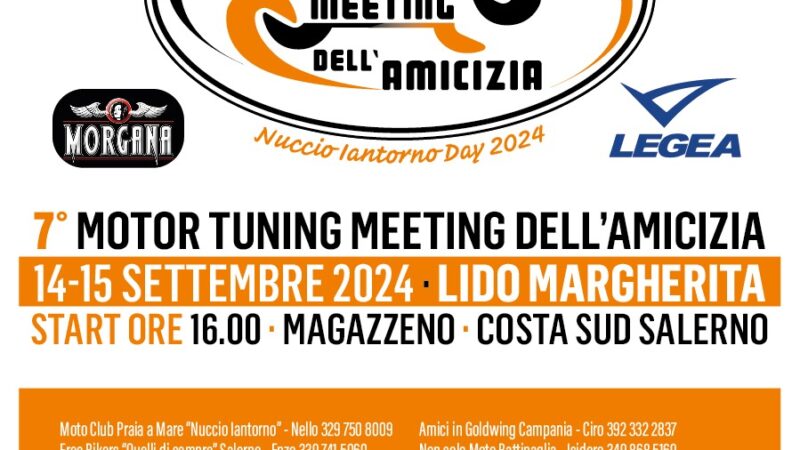 Salerno: 7^ ediz. Motor Meeting dell’Amicizia, Magazzeno – Costa Sud