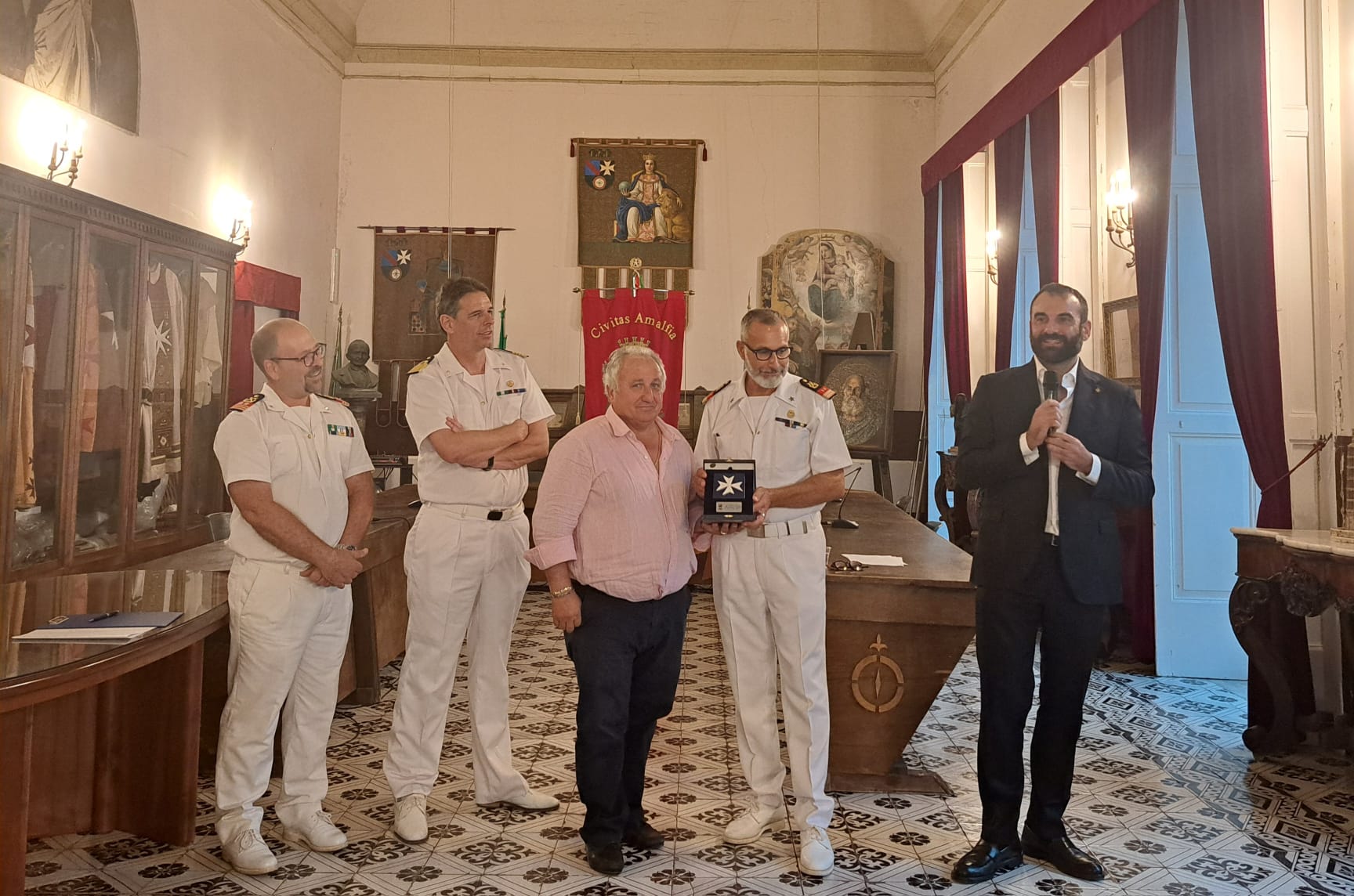 Amalfi: passaggio di consegna a guida dell’Ufficio Locale Marittimo 