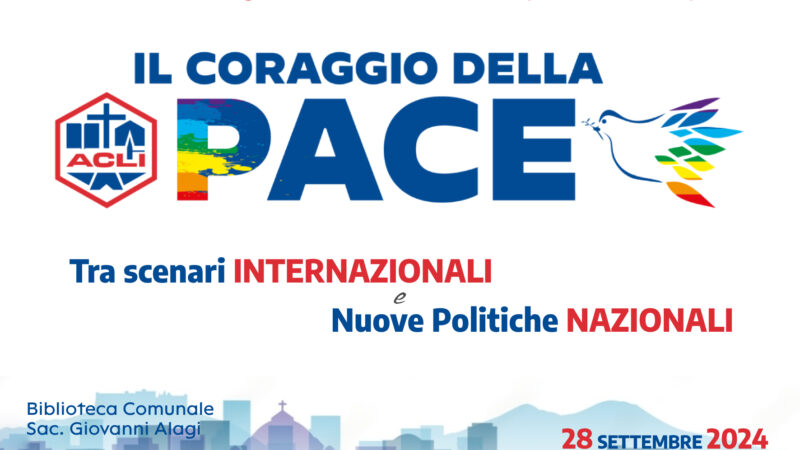 San Giorgio a Cremano: assemblea congressuale Acli di Napoli con presidente nazionale Manfredonia 