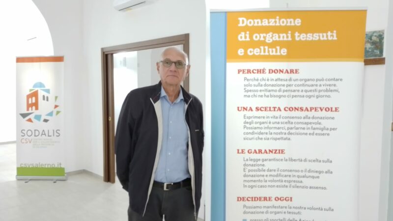 Salerno: Aido, “Giornata del sì”, info point in piazza della Libertà