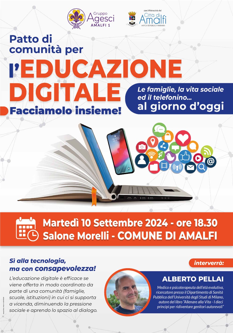 Amalfi: “Patto di Comunità” per educazione digitale 