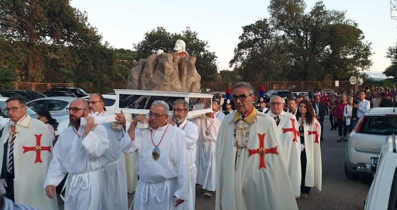 Capaccio Paestum: Cavalieri Templari a I Festa del Getsemani