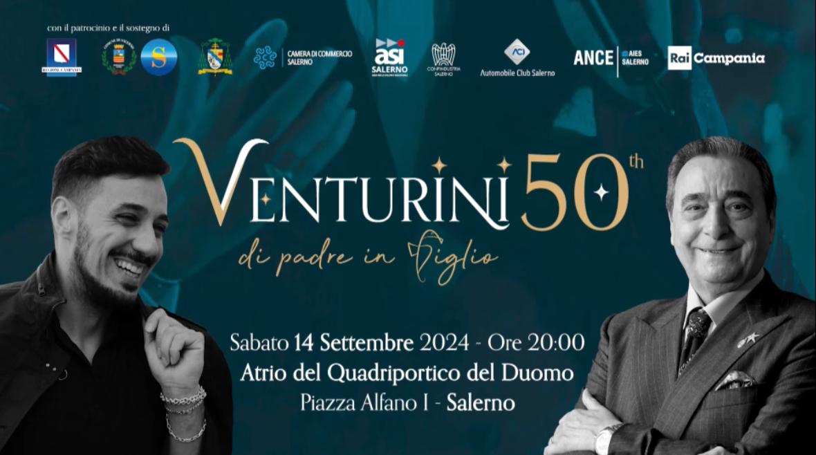 Salerno: “Venturini 50th – Di padre in figlio”, conferenza stampa