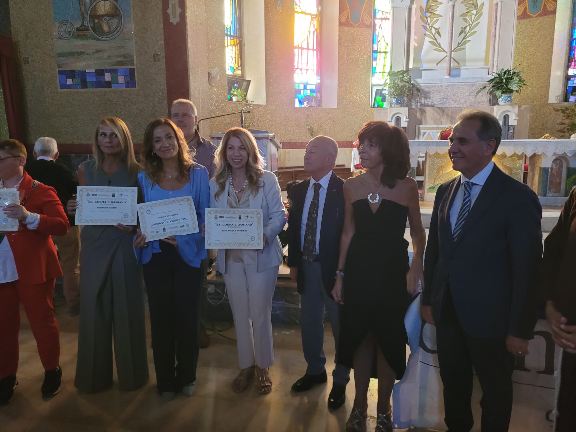 Eboli: premiazione II ediz. Concorso Nazionale letterario-artistico “SS. Cosma e Damiano” tra fede e cultura