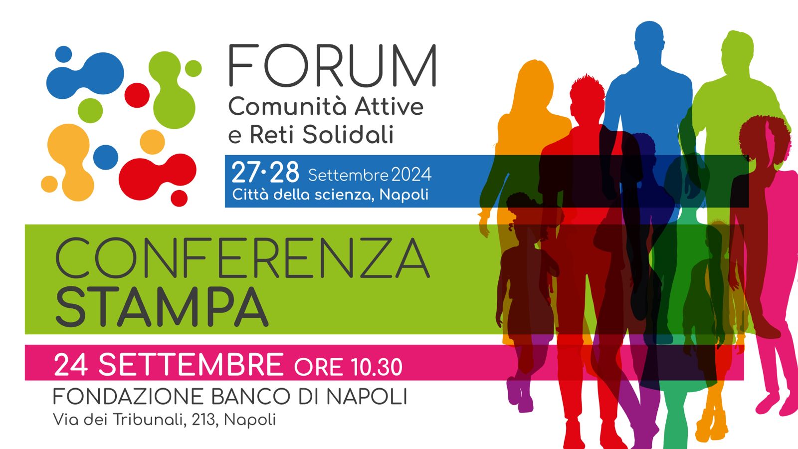 Napoli: Fondazione Banco di Napoli, presentazione “Forum delle Comunità Attive e delle Reti Solidali per innovare e trasformare Mezzogiorno” 