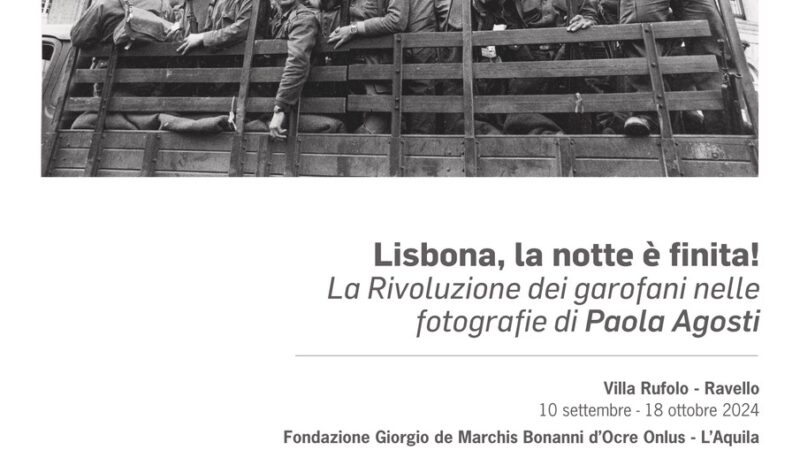 Ravello: inaugurazione mostra fotografica “Rivoluzione dei garofani”