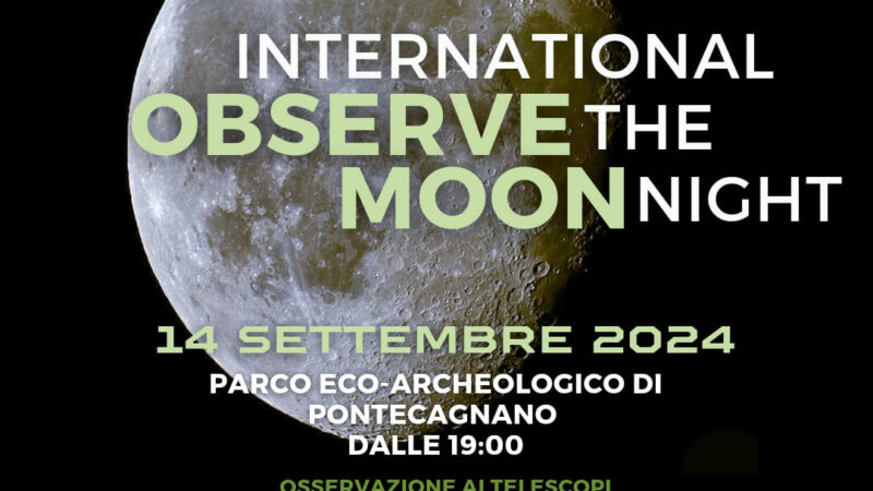 Pontecagnano Faiano: Cana “International Observe the Moon Night 2024”