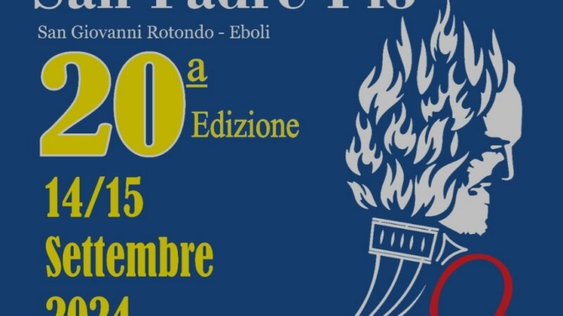 Eboli: Maratona di San Padre Pio da Pietrelcina, evento di Sport, Fede e Solidarietà