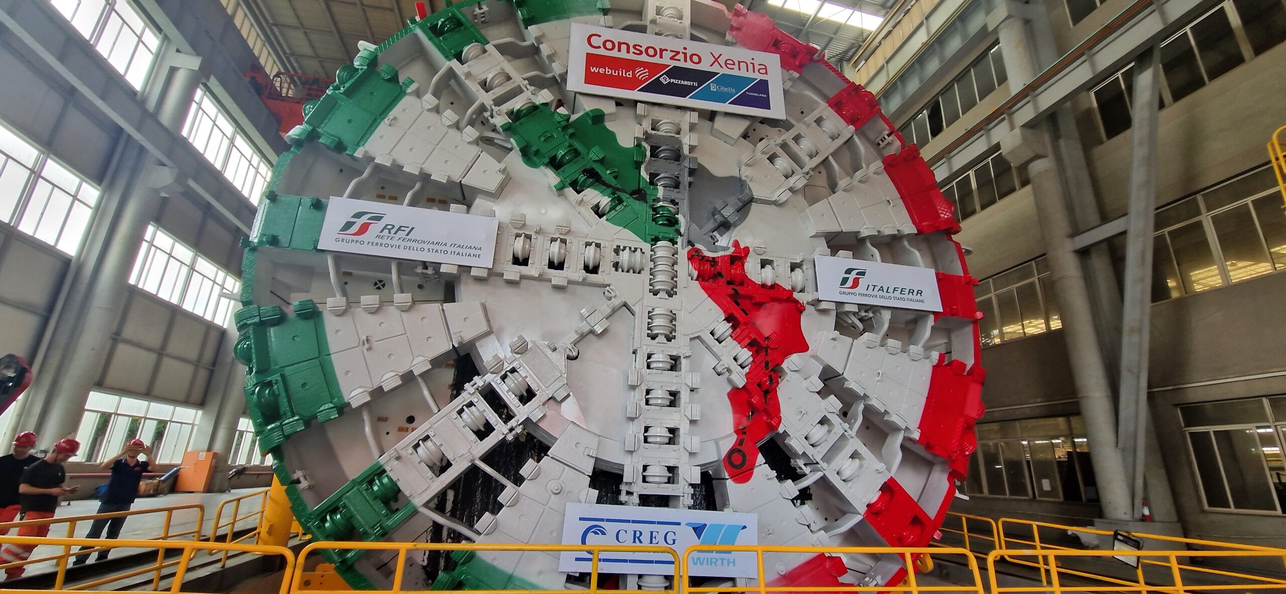 Salerno: arriva grande TBM Webuild, lavori su I lotto linea ferroviaria Alta Velocità Sa-Rc