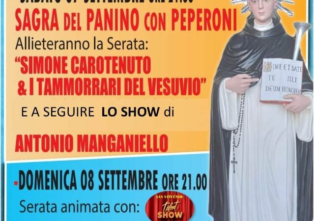 Scafati: Festa di San Vincenzo Ferrer