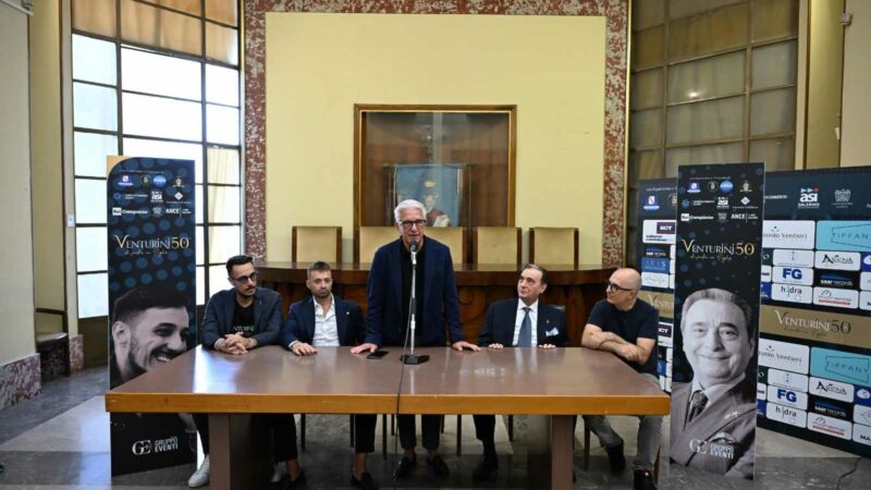 Salerno: presentato “Venturini 50th – Di padre in figlio”, concerto di Bruno e Salvatore Venturini