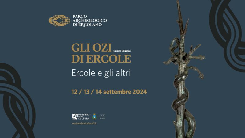 Pompei: Parco Archeologico, presentazione 4^ ediz. “Gli Ozi di Ercole”