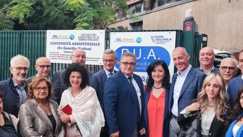 San Marzano sul Sarno: inaugurate Porte uniche d’accesso (Pua) grazie a sinergia con amministrazioni comunali