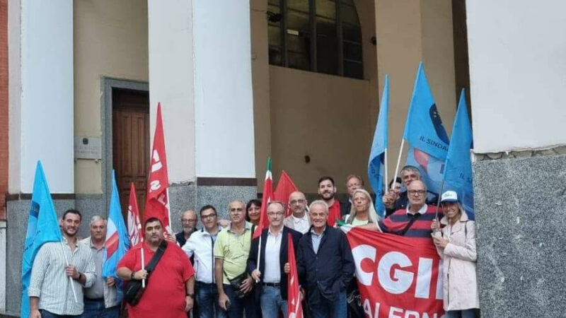 Salerno: DDL Sicurezza, Cgil – Uil- Sindaci in Prefettura, dissenso espresso presto all’attenzione del Governo