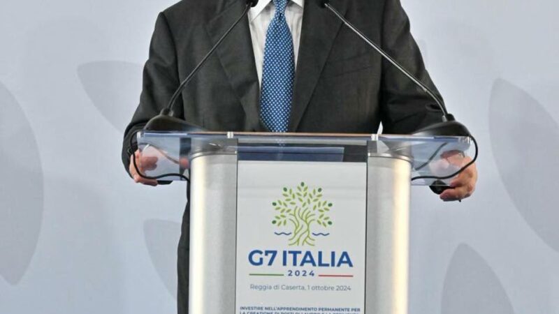 Caserta: vice Ministro Cirielli Presidente a G7 su lavoro e dialogo con Africa