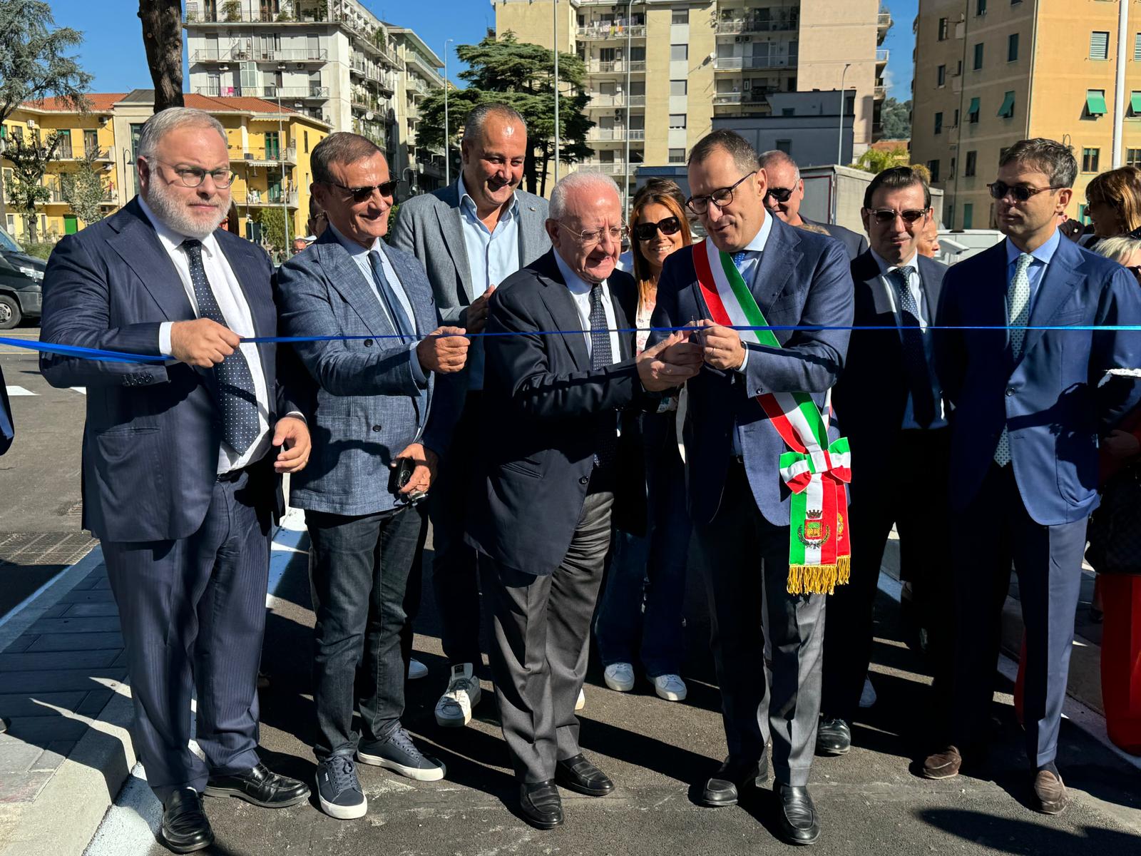 Nocera Inferiore: inaugurata nuova rotatoria di Via Atzori