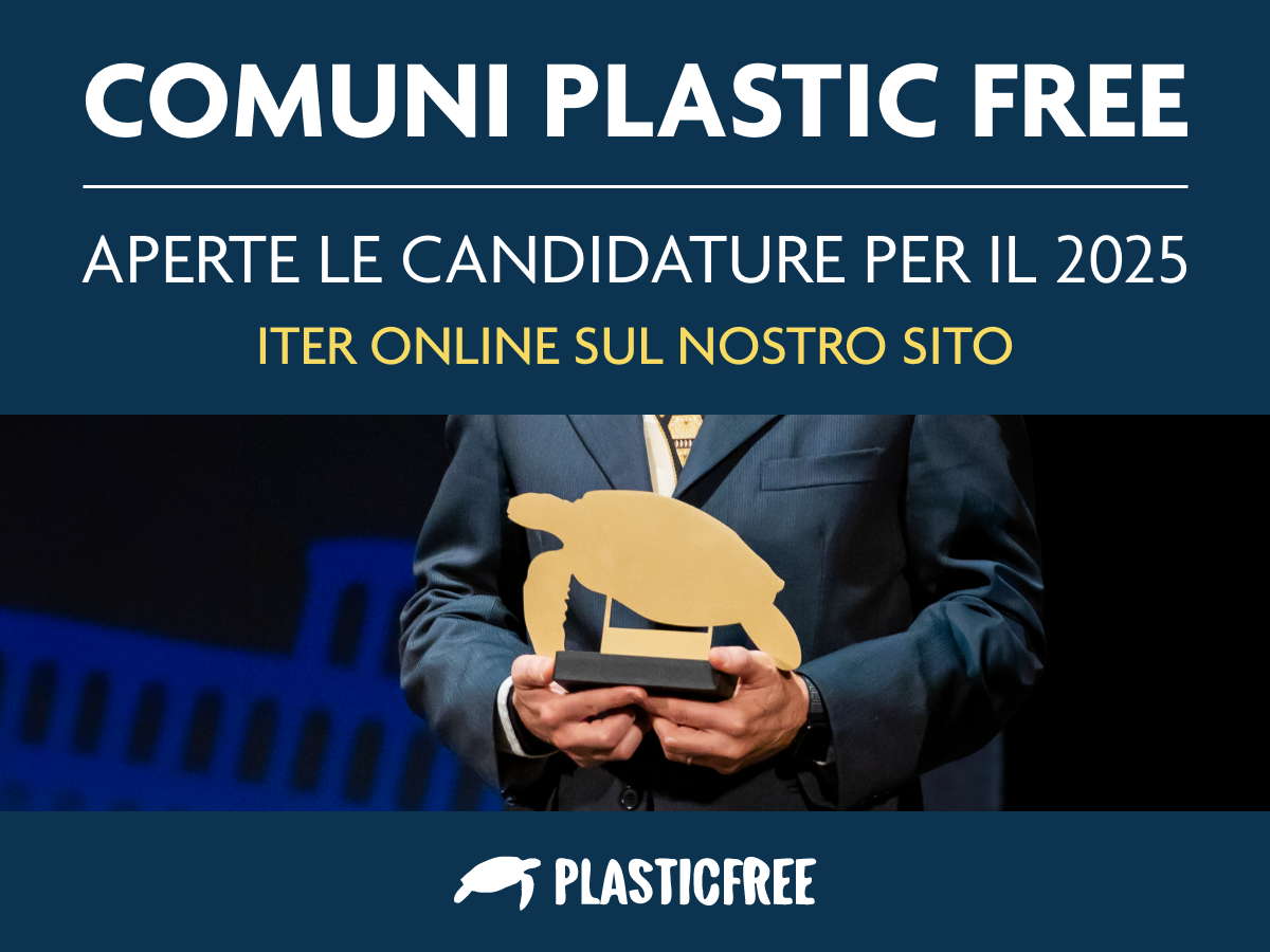 Ambiente: aperte candidature per divenire “Comune Plastic Free 2025”