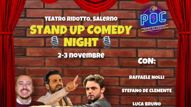 Salerno: al teatro “Ridotto” nuova stagione “Che Comico”