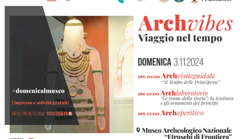 Pontecagnano Faiano: al Museo archeologico nazionale “ARCHvibes”