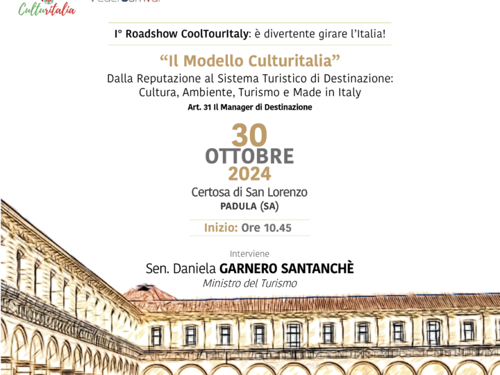 Padula: in Certosa presentazione “Modello Culturitalia” con Ministro Santanchè