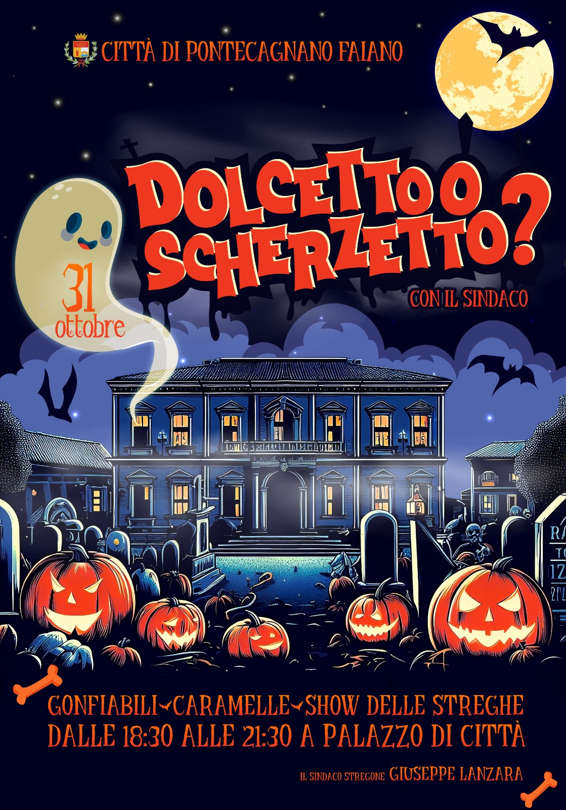 Pontecagnano Faiano: Halloween a Palazzo di Città