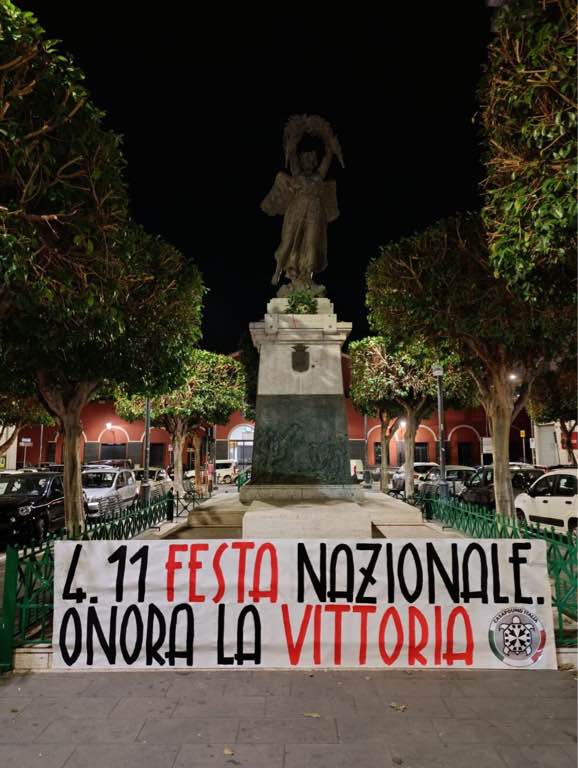 Roma: CasaPound Italia in ricordo della Vittoria 