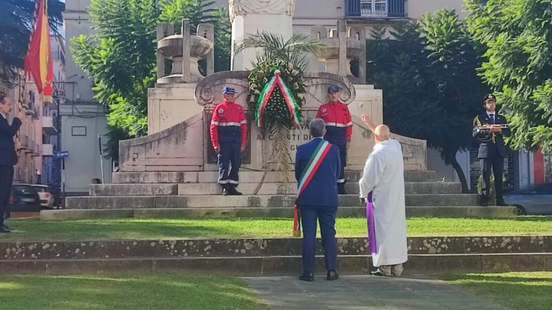 Cava de’ Tirreni: Giornata dell’Unità nazionale e delle Forze Armate