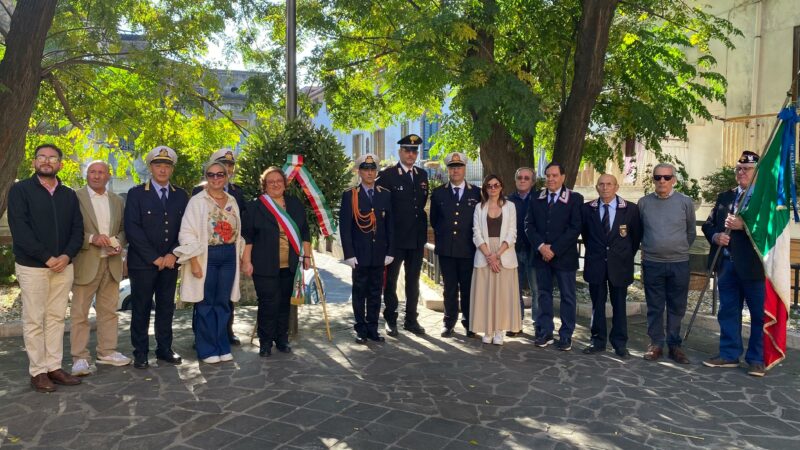 Castel San Giorgio: celebrata Giornata dell’Unità Nazionale e delle Forze Armate 