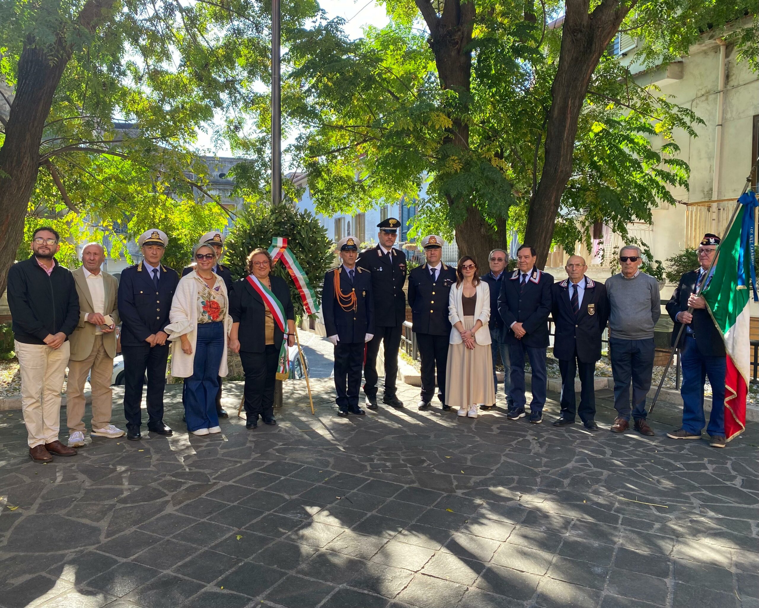 Castel San Giorgio: celebrata Giornata dell’Unità Nazionale e delle Forze Armate 