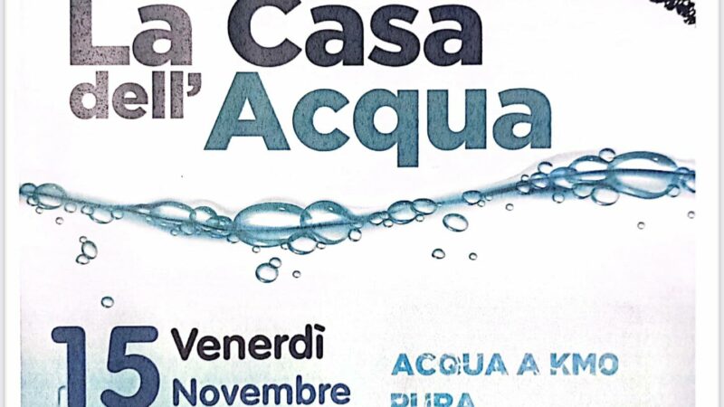 Mercato San Severino: inaugurzione nuova Cas dell’Acqua