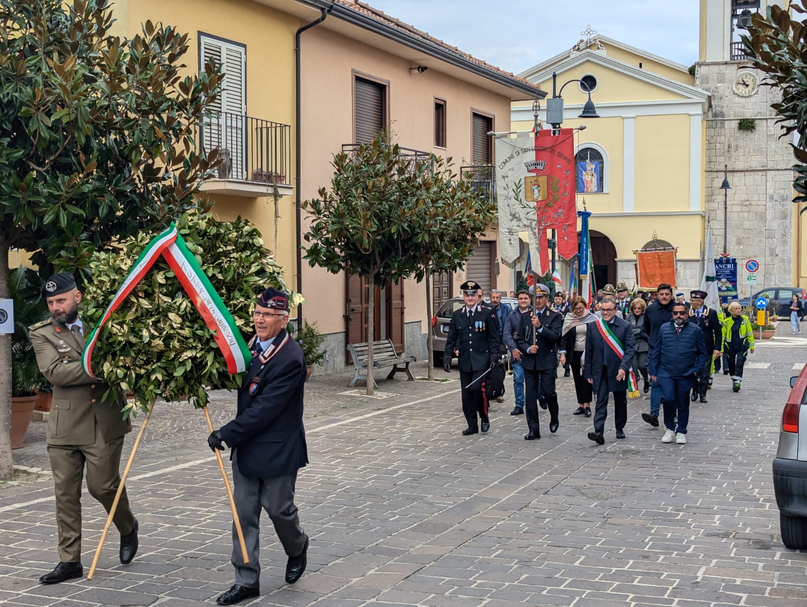 San Leucio del Sannio: celebrata “Giornata dell’Unità Nazionale e delle Forze Armate”