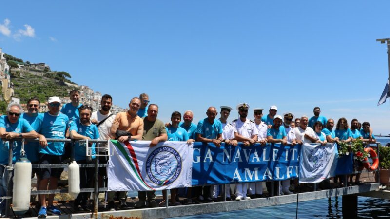 Amalfi: pulizia fondali marini