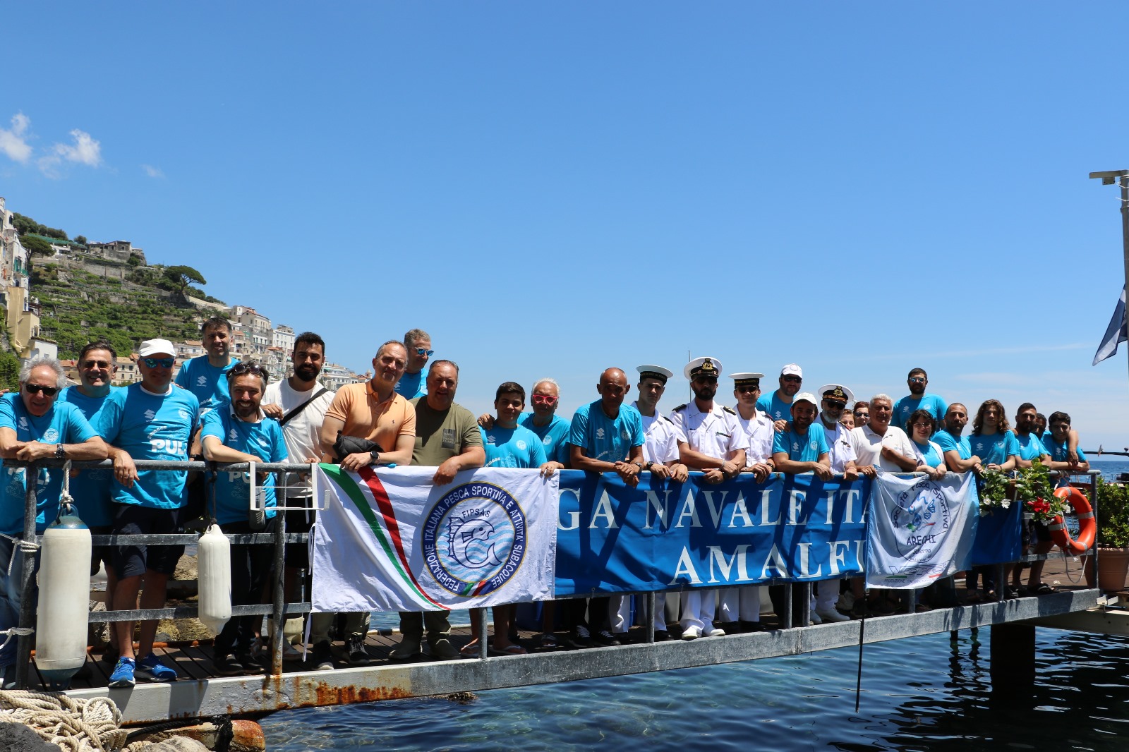 Amalfi: pulizia fondali marini