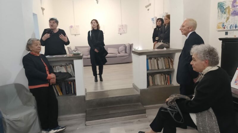 Roma: inaugurata personale di Fusta Feola “Ritorno all’Eden” con grande successo di pubblico