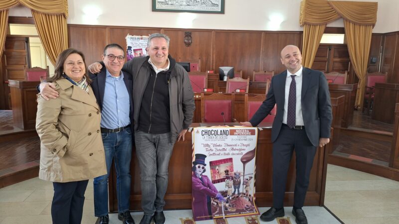 Nocera Infeiore: presentato “Chocoland – la terra dei golosi”