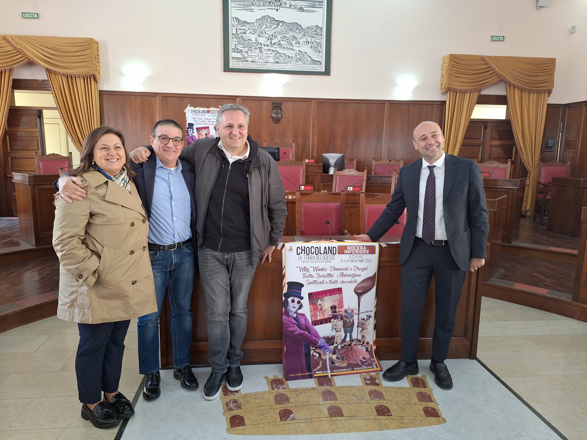 Nocera Infeiore: presentato “Chocoland – la terra dei golosi”